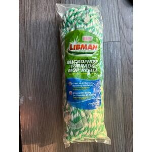 Libman Microfiber‎ Tornado Mop Refill Great on All Surfaces Hardwood Cleaning